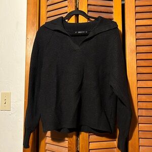 Small, black v neck sweater - Amazon